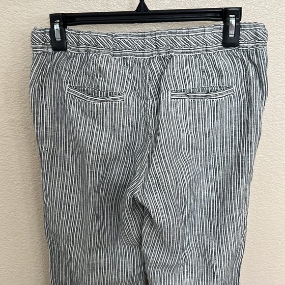 COPY - Drawstring linen wide leg pant - Picture 5 of 7